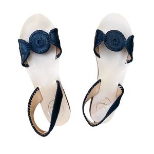 Jack Rogers black sandals